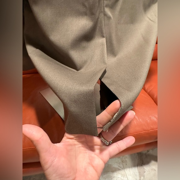 Chaps Brown Tan Pure New Wool Pure Laine Vierge Single Breasted Blazer S… - Picture 10 of 15